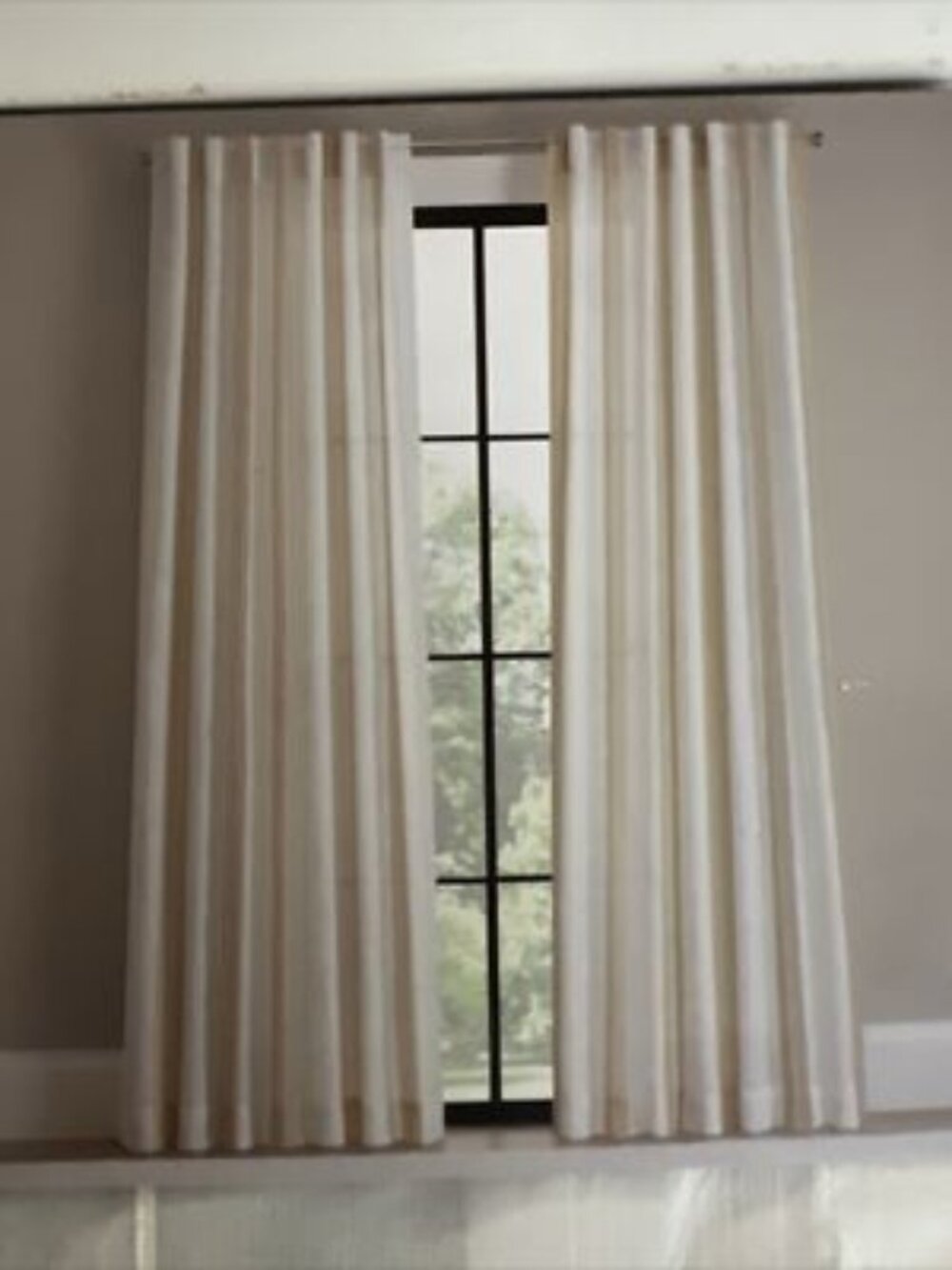 UGG Window Curtains-2 Panels-106cm x 213cm